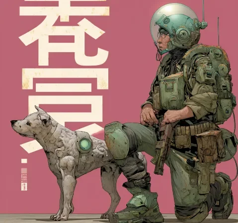 恋爱漫画封面：樱花树下的少女回眸